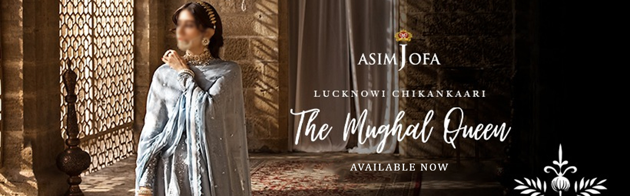 The Mughal Queen by Asim Jofa Lucknowi Chikankaari Collection